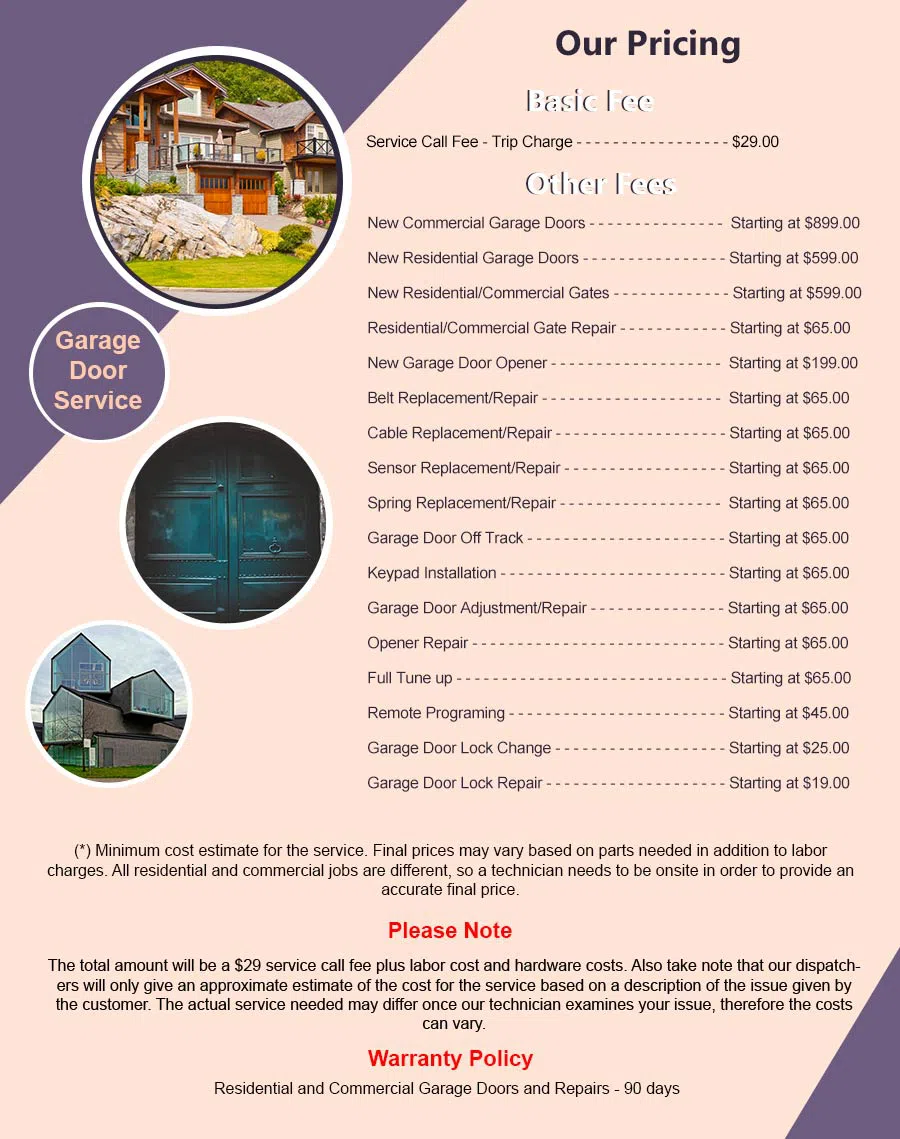 Community Garage Door Service Warren, MI 586-646-2967